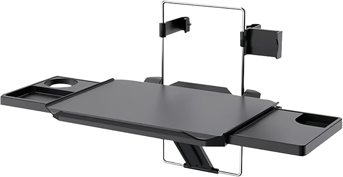 Car Steering Wheel Desk Compatible with Ford F150 F250 F350 F-150 F-250 F-350, Foldable Back Seat Tray Table, Car Steering Wheel Tray for Laptop Eating Writing, Travel Car Accessories,C
