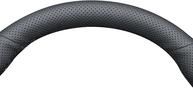MEWANT Hand Stitched Steering Wheel Cover for Tesla Model 3 2017-2023 / Model Y 2020-2023 for Tesla Model 3/Y Accessories
