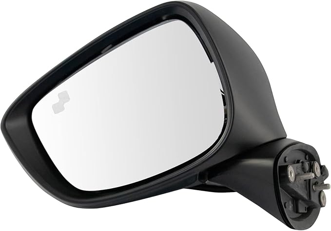 TRQ Driver & Passenger Side Power Mirror Set Paint to Match Manual Folding Compatible with 2015-2016 Mazda CX-5 MA1320214 MA1