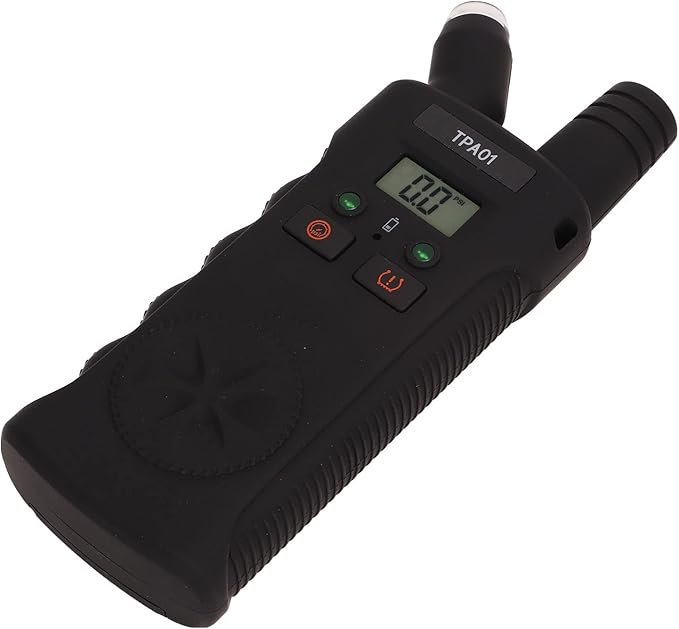 2 in Digital Tyre Pressure Gauge TPMS Relearn Tool with 4 Setting Ranges Auto Off Feature Ideal Replacement for Suitable for Cars Motorcycles Tire Pressure Sensor Activation Tool