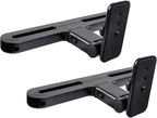 Car Headrest Mount Holders for Dual Screen Portable DVD Player, Seat Headrest Brackets for WONNIE/NAVISKAUTO/Sylvania Portable DVD Player, Car DVD Player Headrest Mounts (2 Sets)