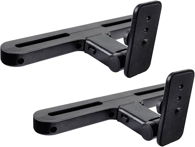 Car Headrest Mount Holders for Dual Screen Portable DVD Player, Seat Headrest Brackets for WONNIE/NAVISKAUTO/Sylvania Portable DVD Player, Car DVD Player Headrest Mounts (2 Sets)