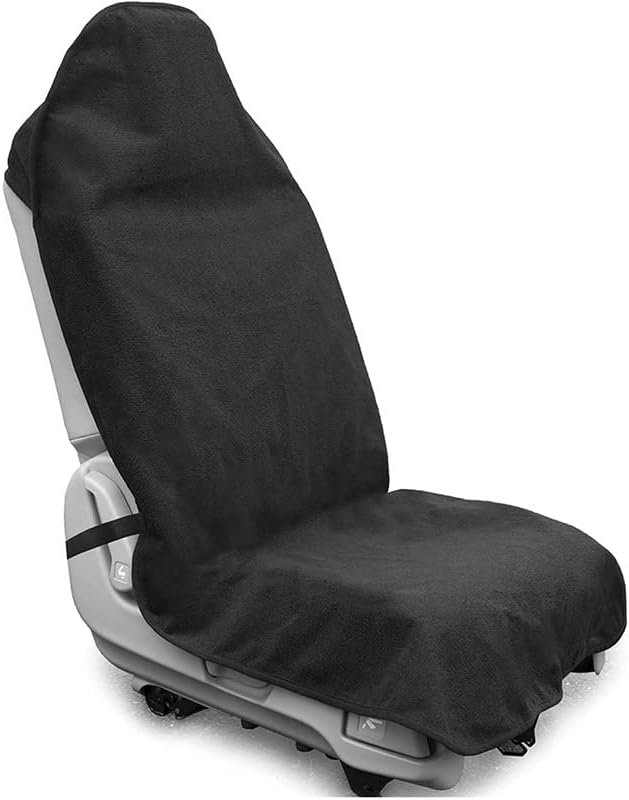 Waterproof Sweating Car Seat Cover for Post Gym Workout, Running, Swimming, Beach and Hiking, Universal Fit Non-Slip Towel Bu