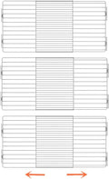 Slideep Expandable Closet Wire Shelves Stainless Steel, Heavy Duty Tension Shelf Cabinet Organizer, Strong Adhesive Closet Di