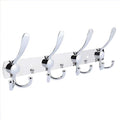 Stainless Steel Wall Hooks for Clothes, Multifunctional Towel Hat Rack Organizer, Wall Mounted Coat Rack Durable Hangers for 