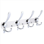 Stainless Steel Wall Hooks for Clothes, Multifunctional Towel Hat Rack Organizer, Wall Mounted Coat Rack Durable Hangers for 