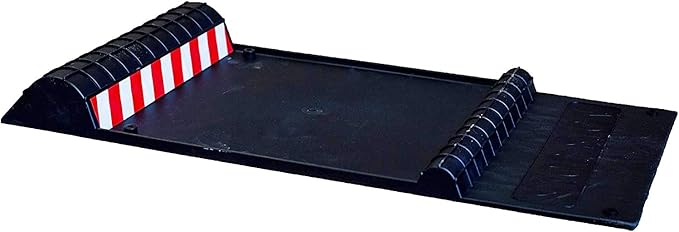 Maxsa 37358-RS Park Right 21" x 11" x 2" Parking Mat, Black, Amazon Exclusive