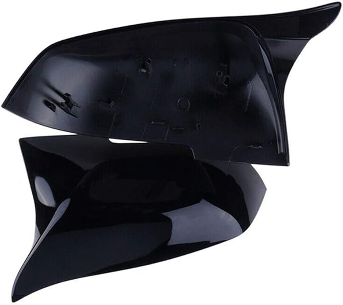 Black Rearview Mirror Cover Cap Compatible with BMW 228i 435i 116i 118i 120i 125i 130i 218i 220i 320i 328i 330i 335i 420i 428i 435i F21 F30 F31 F32 F33 F36