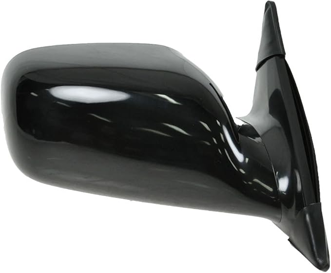 TRQ 2 Piece Driver and Passenger Side Mirror Assembly Set Electric Adjustment Heated No Memory Black Compatible with 2002-200