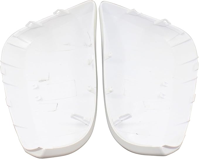 ApplianPar 2Pcs White Driver and Passenger Side Rearview Mirror Cover for RAV4 2013-2015 4Runner 2014-2023