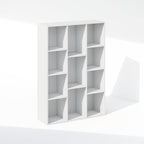 Furinno Reed Closet Organizers and Storage, 11-Cube Closet Organizer, Open Shelf Closet Storage, for Wardrobe, Bedroom, Livin