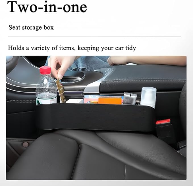 2 in 1 Steering Wheel Desk Compatible with Tesla Model 3/Model Y/Model S/Model X, Multifunction Steering Wheel Tray Laptop Table Car Seat Organizer Auto Interior Accessories