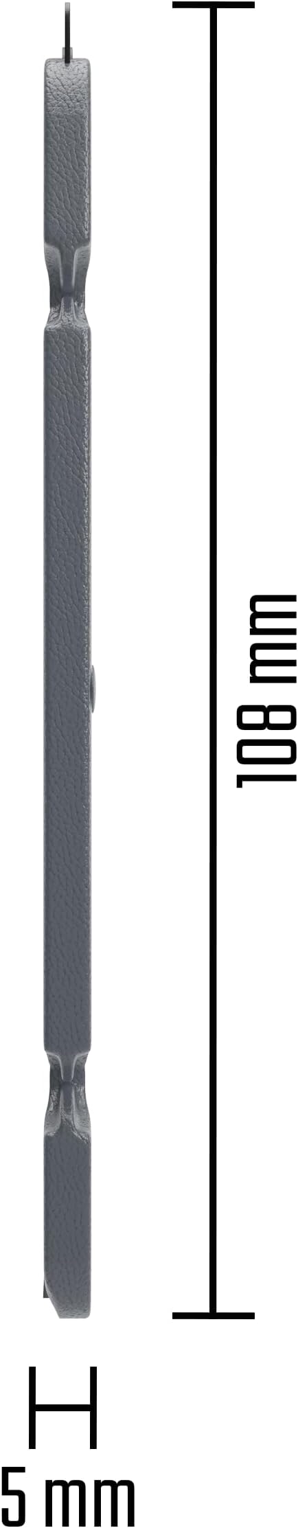 Ice Scraper Small Ice Scraper Brass Blade 2 Pack 4-in-1 Ice Scraper for Car Small Ice Scrapers for Car Windshield Frost Wipe Scraper Snow Scraper for Car Original Murska Europe (2-Pack L&P A052 Gray)