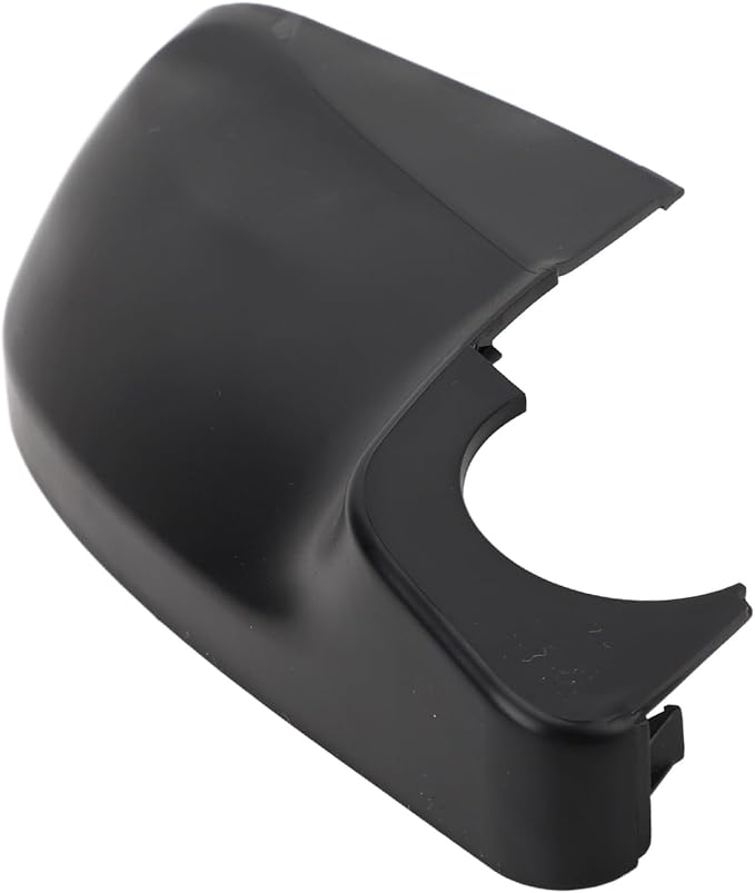 Black Shockproof Lower Mirror Cover Cap, Rearview Mirror Lower Trim Covers Replacement for Subaru Impreza Legacy Outback Ascent (Left: 91054FL20A)