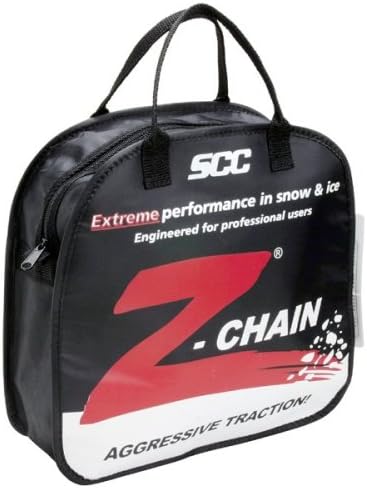 SCC Z-575 Z-Chain Extreme Performance Cable Tire Traction Chain - Set of 2,Silver