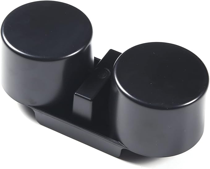 Center Console Duel Cup Holder Upgrade Part for Chevrolet Corvette C7 2014-2019, Gear Shift Console Cup Holder Insert Replace