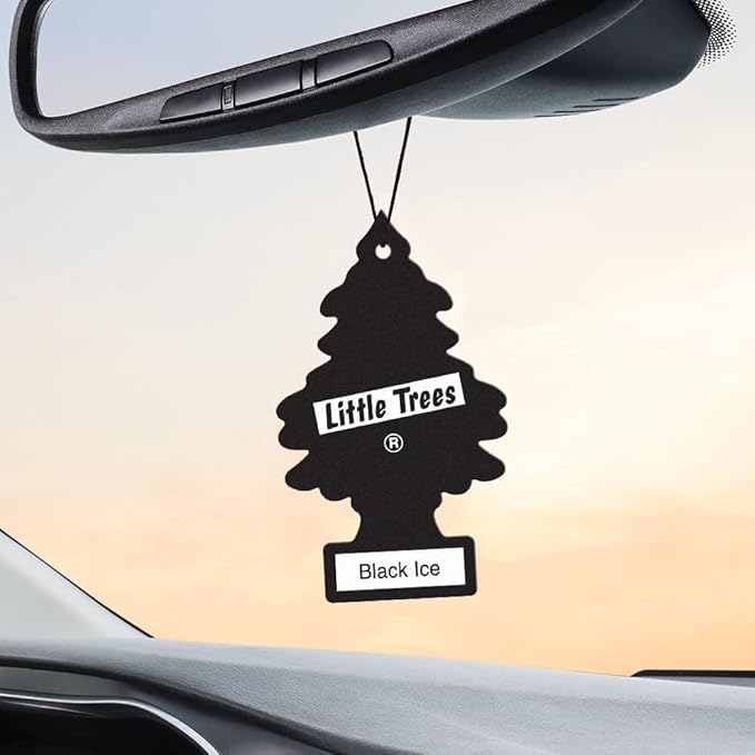 Little-Trees Black Ice Little Tree Air Freshener- 24 Pack
