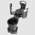 Cup Holder Expander for car, 2 in 1 Multifunctional Car Cup Holder Extender Adapter,with Adjustable Base,Compatible with Hydr