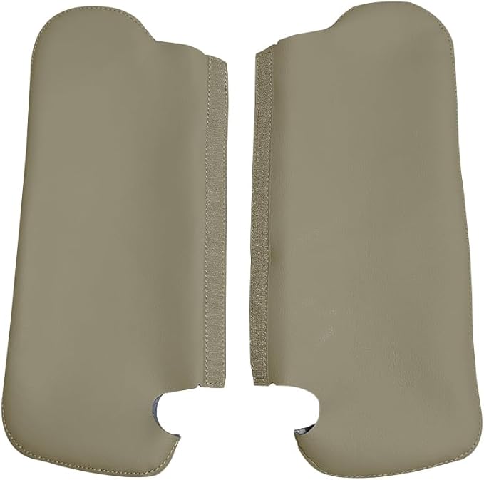 Driver Passenger Sun Visor Replacement Cover for Toyota 4Runner Tan 1996 1997 1998 1999 2000 2001 2002