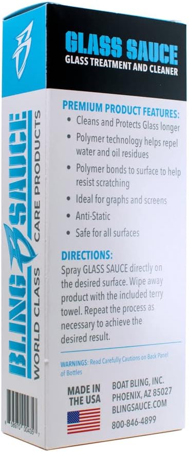 Boat Bling Glass Sauce Glass Treatment & Cleaner, 4oz