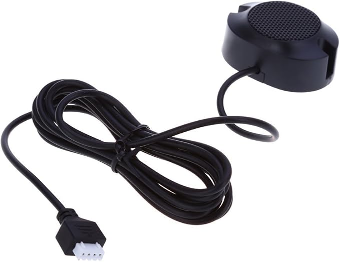 Car Reverse Backup Parking Sensor Radar System, Buzzer beeps, Detection Distance:30~150CM, Waterproof Sensors (22mm diameter 