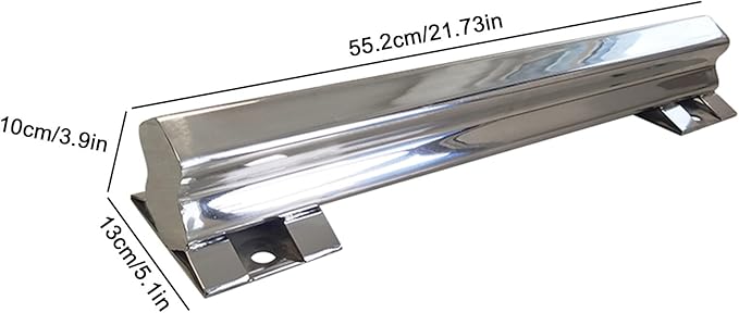Stainless Steel Parking Stopper for Garage, Garage Parking Aid, Garage Parking Stops, Surface Paint, for Car Park(55.2cm/21.73in)