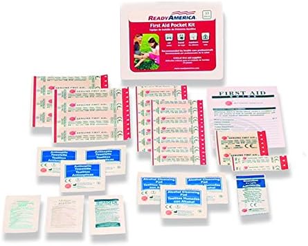 Ready America 70280 72 Hour Emergency Kit, 2-Person, 3-Day Backpack, Includes First Aid Kit, Survival Blanket, Portable Prepa