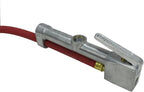 New & Improved - Tire Inflator Gauge with Dual Head Air Chuck 15” Air Hose 10-160 PSI