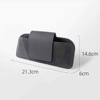 Betterhumz Sunglasses Organizer Box Car Sun Visor Compatible with BMW F20 F22 F23 F30 F34 F32 118i M235i M135i 114d 218i M240i Eyeglasses Holder Storage Case for Alcantara Accessories (carbon leather)