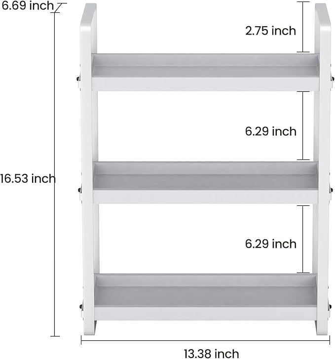 HNRLOY Bathroom Counter Organizer,Bathroom Countertop Organizer,Counter Shelf,Countertop Storage,Organization and Storage,Mak