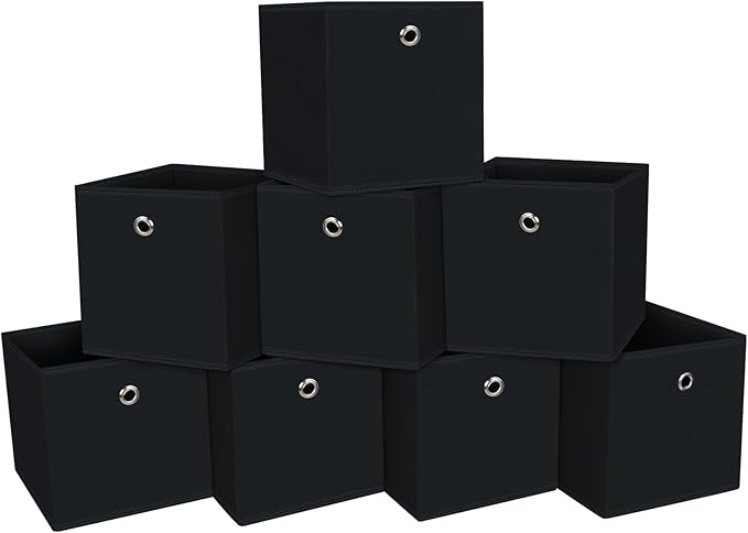 13 inch Record cubes storage bins,collapsible fabric storage cubes Decorative storage basket,apply to clothes organizer box,s