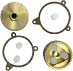 Headlight Motor Repair Kit HD Brass Gear Upgraded Compatible with Chevy Corvette 1988-1996, 16507923 16507924 16507925 165079