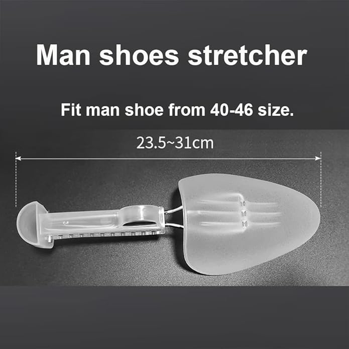 EchoDone 10 Pairs Plastic Shoe Tree Stretcher Shaper for Men
