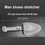 EchoDone 10 Pairs Plastic Shoe Tree Stretcher Shaper for Men