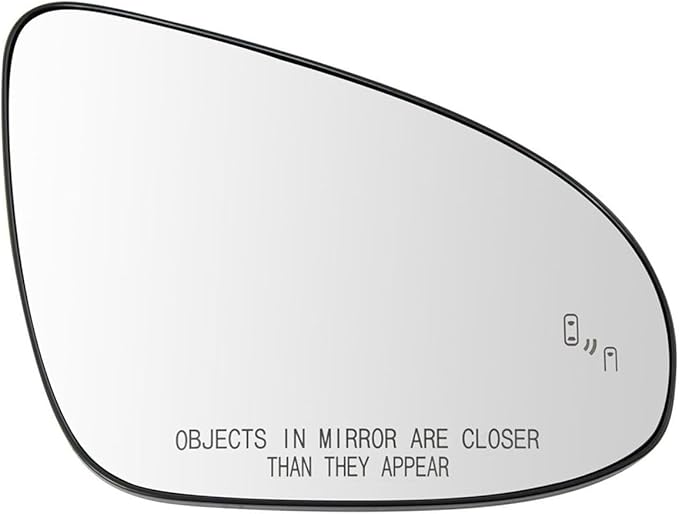 Blind Spot Detection Heated Mirror Glass Left Right Kit Pair 2pcs for Toyota for Camry 2012-2014
