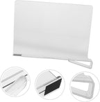 CHILDWEET 6pcs Closet Organizer Dividers Acrylic Shelf Separators for Wardrobe Closet Partition Storage Space Enhancer