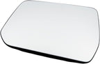 Left Driver Side Heated Mirror Glass Compatible with 2017-2023 GMC Acadia, 2018-2023 Chevrolet Traverse, Replacement Without Blind Spot & Auto-Dimming