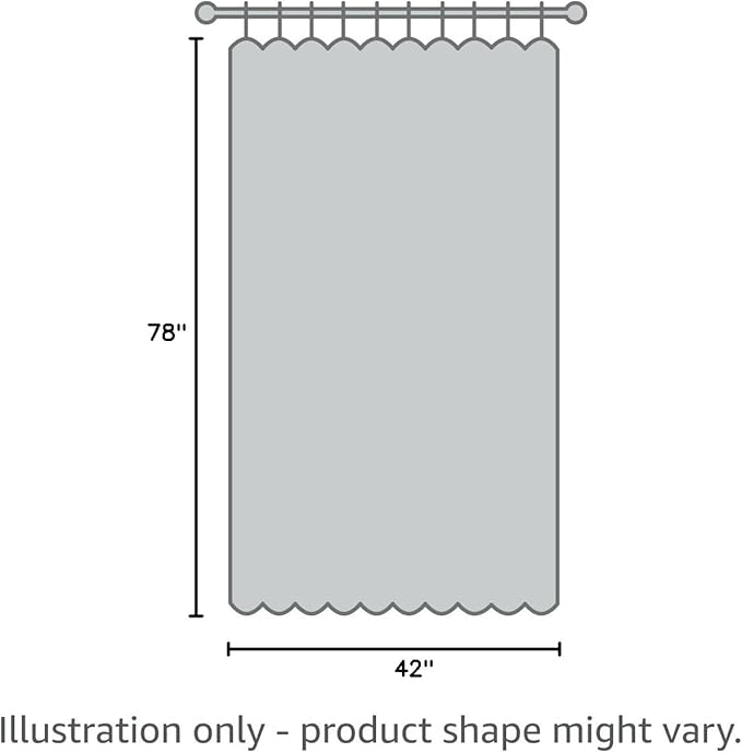 JILRON 100% Blackout Fabric Folding Door Curtain with Magnetic Closure - Accordion Style for Sliding Doors, Closets,Wardrobe 