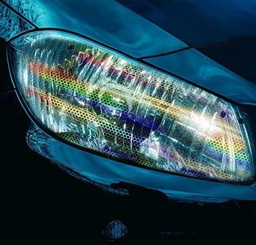 VViViD Micro Bio HEX+ Air-Tint Headlight Taillight Tint Vinyl Roll (12" x 60", Clear)