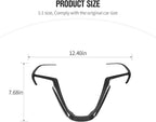 JeCar Steering Wheel Trim Cover Interior Decoration Trim Kit for 2014-2020 Jeep Grand Cherokee & Jeep Cherokee, Carbon Fiber Texture