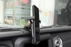 iJDMTOY Dashboard Direct Clip-On Mount Phone Gravity Holder Compatible with Jeep 2018-up Wrangler JL, 2020-up Gladiator JT (Won't Occupy Air Vent Opening)