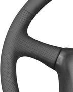 MEWANT Hand Sew Faux Leather Steering Wheel Cover for Chevy Silverado 1500 Astro Blazer C/K Kodiak S10 Suburban Tahoe