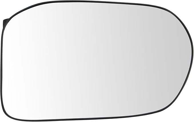 TRQ Driver Side Mirror Glass Clear Snap On Compatible with 2006-2011 Honda Civic Sedan HO1324119