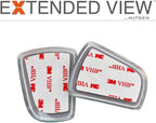 Blind Spot Mirrors- Compatible with BMW X4 Extended View, X4 Series - 2 Piece Set (Left & Right)