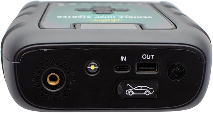 Battery Tender 800 AMP Jump Starter and Tire Inflator Combo - Lithium Battery for Extended Use - LED Flashlight Emergency
