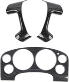 Hoolcar Steering Wheel & Dashboard Trim Cover for Chevrolet Silverado Avalanche Tahoe Suburban 2007-2013, Carbon Fiber