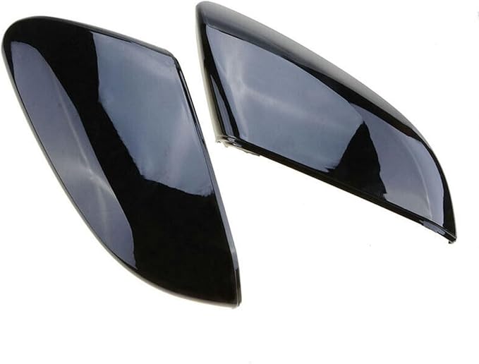1 Pair Black Mirror Cap Cover For Honda Civic 2016 2017 2018 2019 2020 2021 Rearview Mirror Cap Replacement (Black Pair)