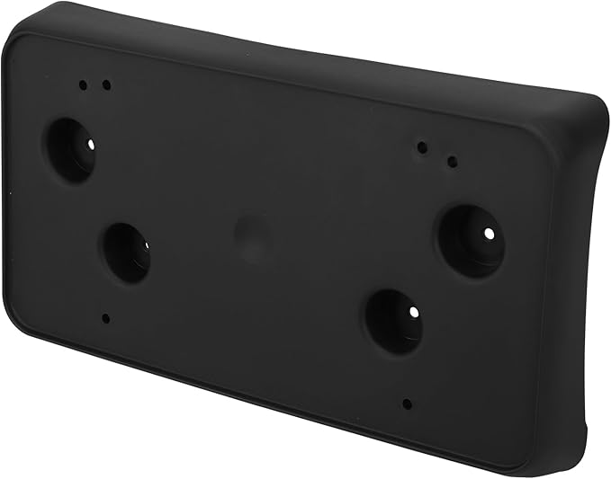 Front Bumper License Plate Frame Bracket Compatible with Chevy Suburban Tahoe 2021 2022 2023 2024, Black License Frame Holder