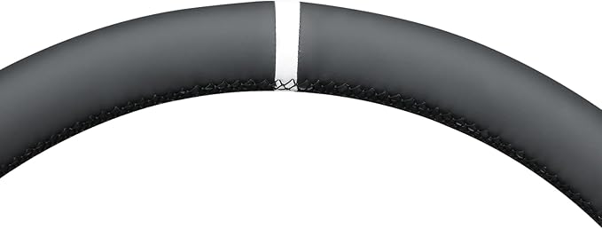 MEWANT Steering Wheel Cover for GMC Sierra Steering Wheel Cover for GMC Sierra 1500 / Sierra 1500 Limited/Sierra 2500 / Sierra 3500/ Yukon (XL) Hive Microfiber Leather