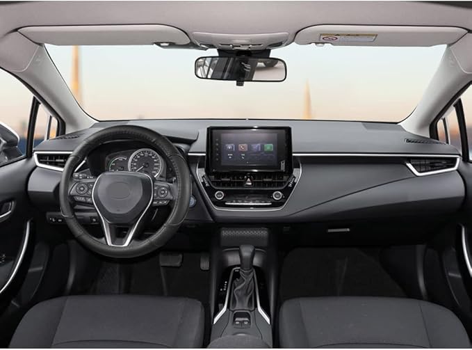 GIANT PANDA Steering Wheel Cover for Toyota, Auto Car Steering Wheel Cover for Toyota Highlander Rav4 Corolla Camry - Solid B